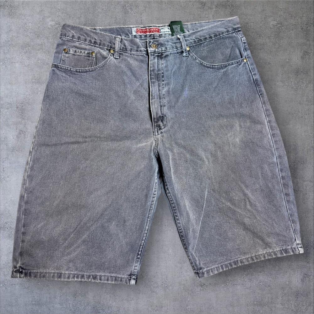 Vtg American Eagle Shorts Mens 36 Blue Mountain Denim Jean Grunge Jort Pants 90s